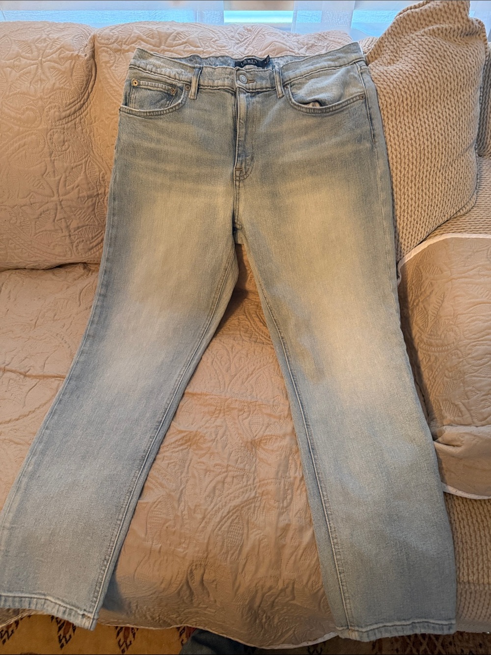 Lauren Ralph Lauren Light Blue Straight Jeans